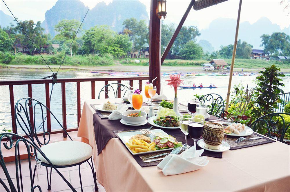 Villa Nam Song Vang Vieng Εξωτερικό φωτογραφία
