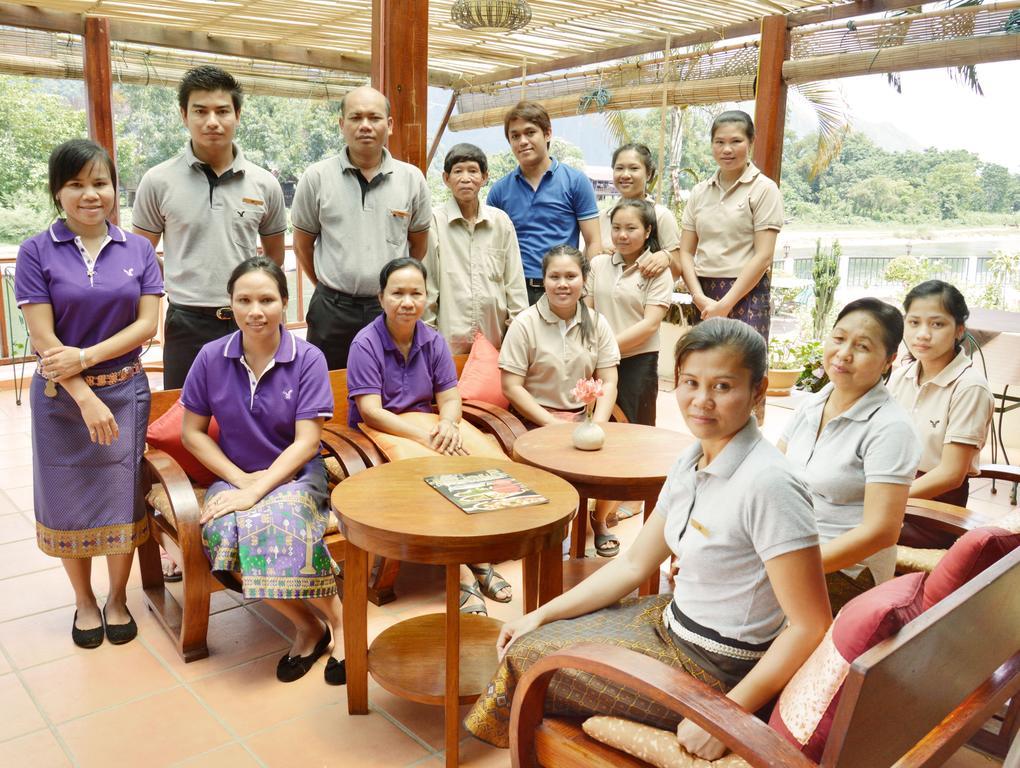 Villa Nam Song Vang Vieng Εξωτερικό φωτογραφία