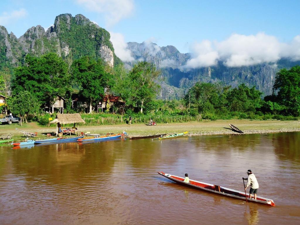 Villa Nam Song Vang Vieng Εξωτερικό φωτογραφία