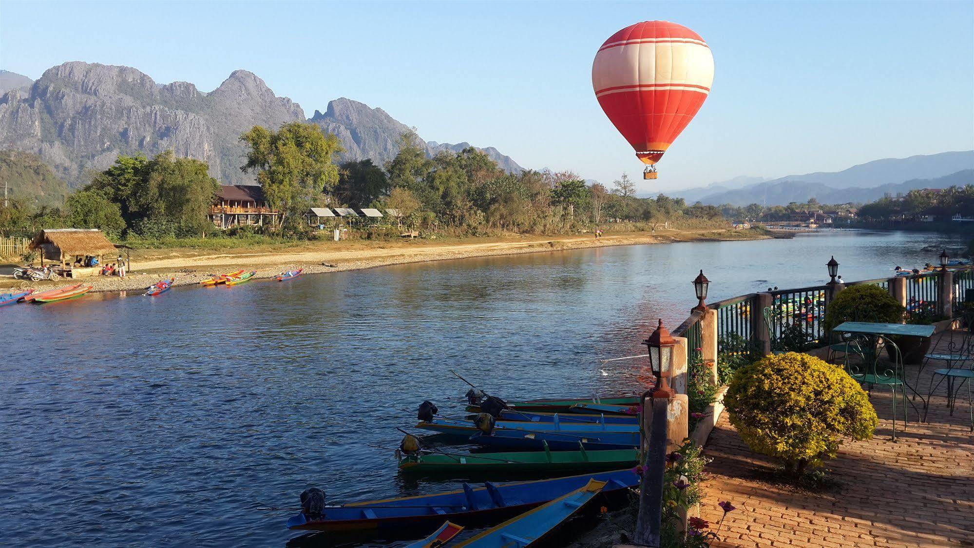Villa Nam Song Vang Vieng Εξωτερικό φωτογραφία